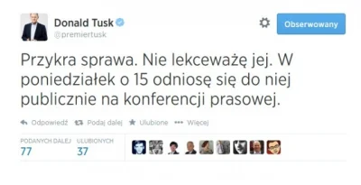 CKNorek - > Więcej informacji wkrótce.

@grey09: jakbym czytał tego tweeta: