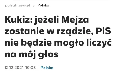 biesy - A jak tam głosowanko ws #lextvn? Bo słyszałem że Mejzs wrócił nagle z urlopu....