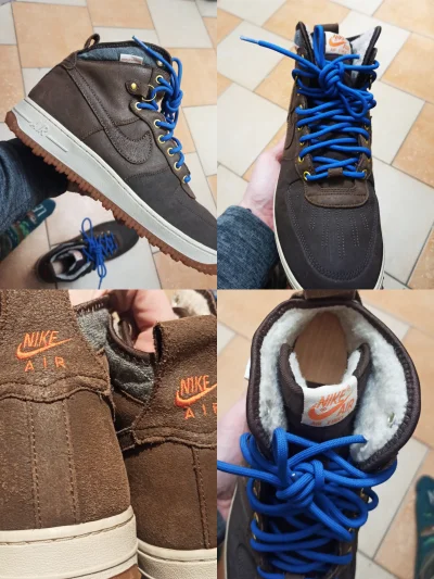 irastaman - Piękne buciki dziś wpadly 
Nike Air Force DuckBoot 
Stan jak nowe 
#perel...