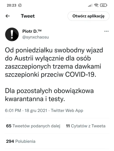 Cyprok - Czy to ta słynna nauka? A co z ludźmi, którzy przyjęli drugą dawkę miesiąc t...