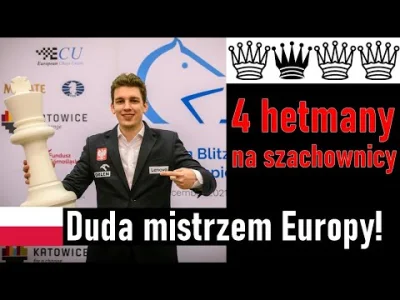 szachmistrz - SZACHY 406# Jan-Krzysztof Duda mistrzem Europy w szachach błyskawicznyc...