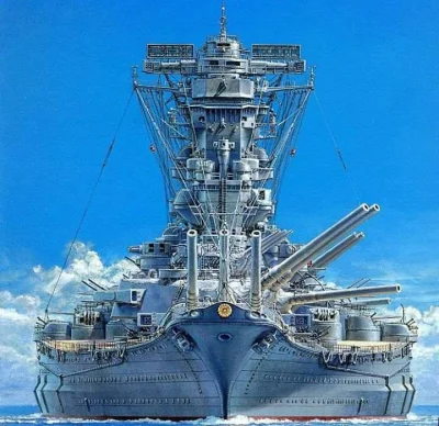 Zwiadowca_Historii - Superpancernik Yamato służący w Japońskiej Cesarskiej Marynarce ...