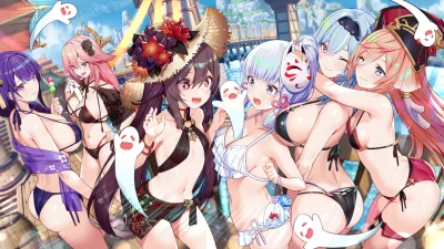 LatajacaPapryka512 - #raidenshogun #yaemiko #hutao #ayaka #eula #yanfei 
#genshinimp...