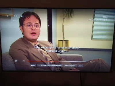 k.....y - Ten uczuć kiedy Dwight wymienia swoich idoli ping-pongistów i myślisz, pewn...