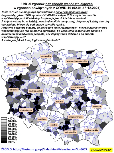 covid_duck - Kiepsko to wygląda. Nierealnie wręcz.

Są powiaty, gdzie 100% zgonów C...