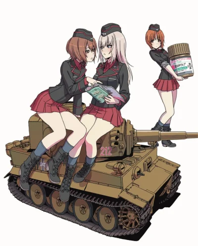 l.....f - (｡◕‿‿◕｡)
#randomanimeshit #girlsundpanzer #erikaitsumi #mahonishizumi #mih...