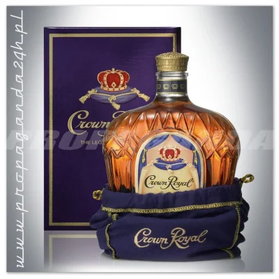 D.....r - @Razenix_1 crown Royal Canadian Whisky, butla ładna i opakowanie paradne te...