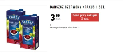 snorli12 - Warto kupić ten Barszcz Krakus w kartonie? Zawsze robiło się u mnie samemu...