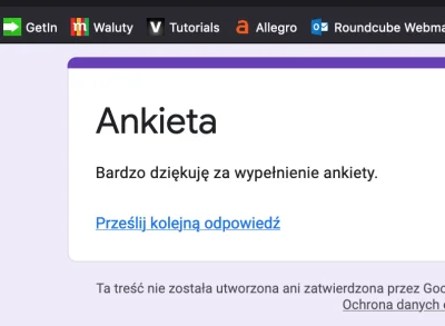 pafkoo - @Discodanonek: wypełnione, ale jakby wygrał, to przelej proszę na dom dzieck...