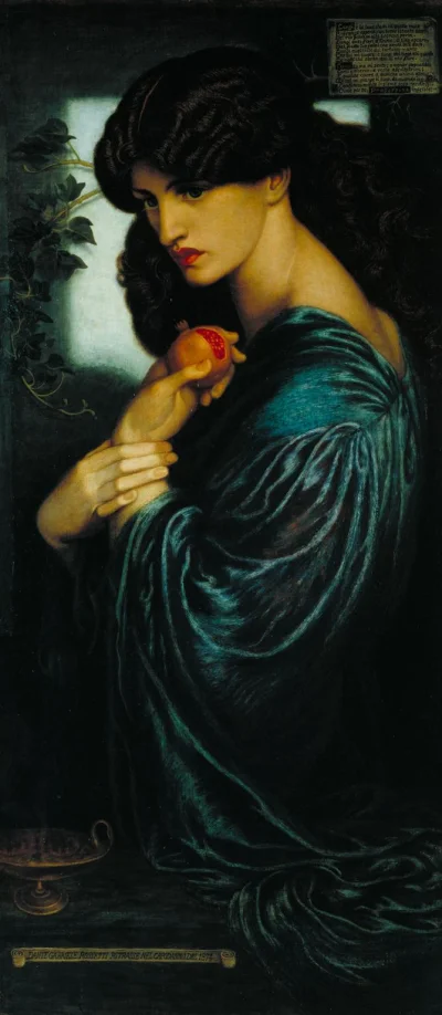 Borealny - Dante Gabriel Rossetti (Brytyjczyk, 1828-1882)

Proserpine, 1874

Obraz ol...