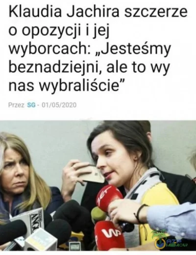 vendaval - > Opozycja nie nadaje się do rządzenia? Tak myślą jej wyborcy

Po prawdz...