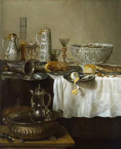 Lifelike - Splendor Still Life; Willem Claesz Heda
olej na płótnie, 1638 r., 118,4 x...