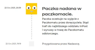 Lolek123456 - Jest jakaś szansa że dojdzie przed poniedziałkiem? xD
#inpost