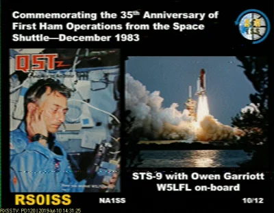 lesio - #krotkofalarstwo #hamradio #sstv #iss #kosmos

ARISS SSTV Event Scheduled f...