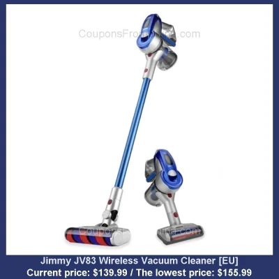 n____S - Jimmy JV83 Wireless Vacuum Cleaner [EU]
Cena: $139.99 (najniższa w historii...