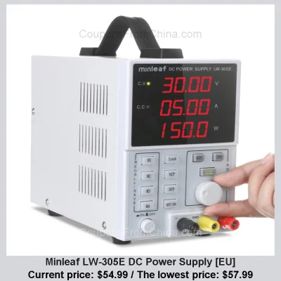 n____S - Minleaf LW-305E DC Power Supply [EU]
Cena: $54.99 (najniższa w historii: $5...