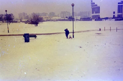 DerMirker - Zima w Czyżynach, lata 90. XX wieku #nowahuta #czyzyny #krakow