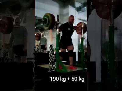 DywanTv - Siady z łańcuchami PR 
240 kg x 4 (190 kg sztanga + 50 kg łańcuchy)

Bar...