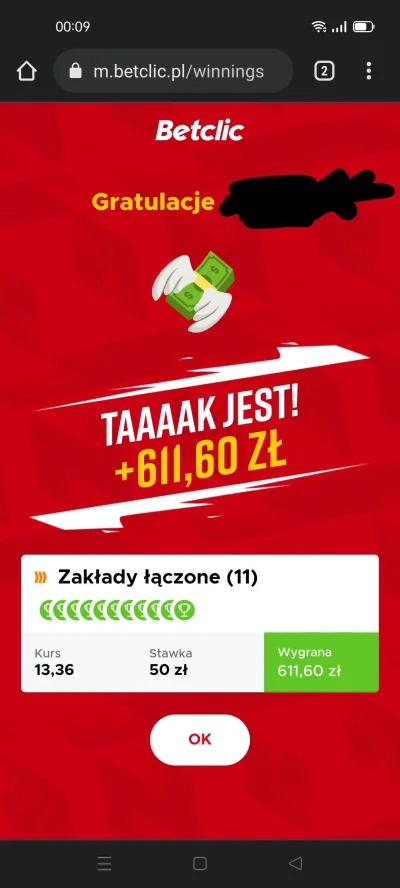 WilczeQ98 - @WilczeQ98 Jeśli kogoś to interesuje to zakład rozliczony.. ale 20min po ...