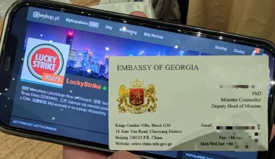 LuckyStrike - Dobra… zagadałem się z gruzińskim dyplomatą i spadamy z tego bankietu b...
