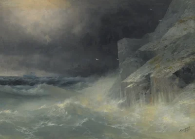 Lifelike - Stormy Seas; Iwan Ajwazowski
1896 r.
#artevaria
#sztuka #malarstwo #obr...