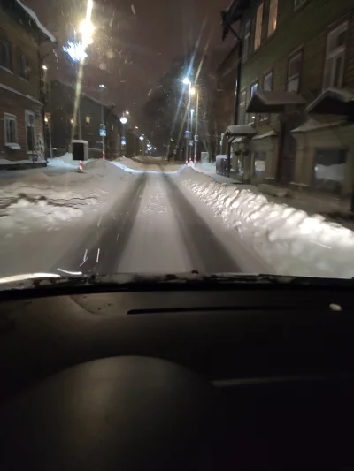 polik95 - Zdjęcie #!$%@?, ale nie ma to jak wigilijny night drive po zaśnieżonym Tali...