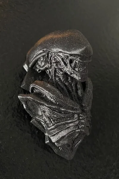 Zeddzik - I kolejny do kolekcji ( ͡° ͜ʖ ͡°) #druk3d #prusa #alien #giger 0,1mm / 8h /...