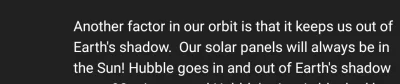 grajkoo - >Teleskop też ustawiony jest dokładnie za planetą i wykorzystuje jej cień d...