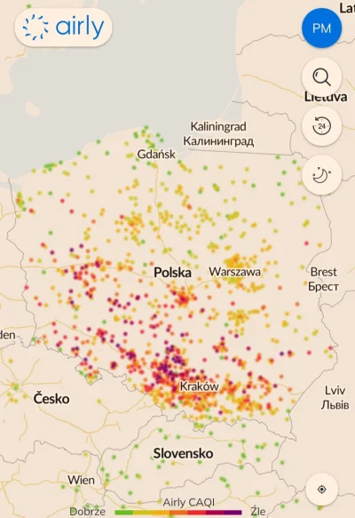 dizzy3258 - No aż się chce oddychać pełną piersią kurła

#airly #polska #zdrowie