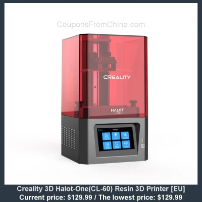 n____S - Creality 3D Halot-One(CL-60) Resin 3D Printer [EU]
Cena: $129.99 (najniższa...