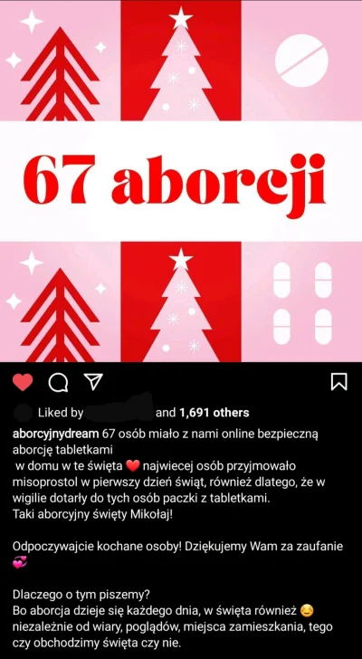 Soojin21 - Dzięki Aborcji bez Granic 67 osób mogło mieć w te święta bezpieczną aborcj...