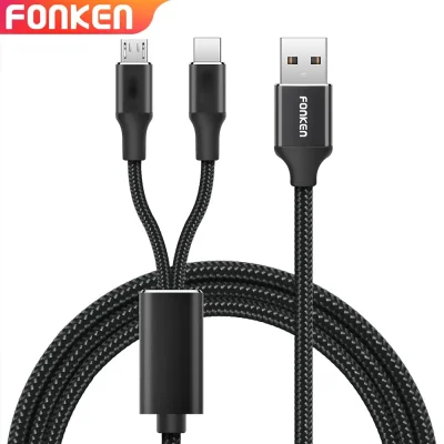 duxrm - FONKEN 2 In 1 Micro USB Type-C Cable 1.2m
Cena z VAT: 2,8 $
Link ---> Na mo...