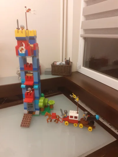 Nester86 - Stary koń się zaczął z synem #lego Duplo bawić i się wkręciło
 :)