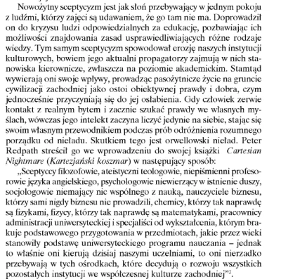 BRTM - Ahhh ten Kartezjusz niszczący wspaniała cywilizację zachodu. Za szczególnie de...