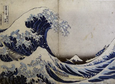 Teodoriusz - Wielka fala w Kanagawie (Oryginał)
Hokusai ok 1831