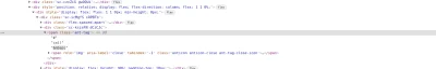 venomik - Hej mirki. Mam problem.
Na screenie jest element mający klasę 'ant-tag', k...