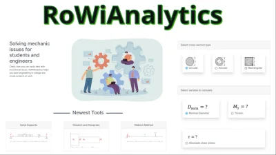 InzynierProgramista - RoWiAnalytics - kalkulatory inżynierskie

RoWiAnalytics jest ...