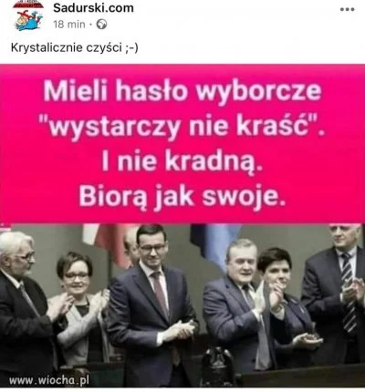 p.....7 - Pośrednio to wina ludzi którzy w wyborach na nich zagłosowali, to tylko efe...