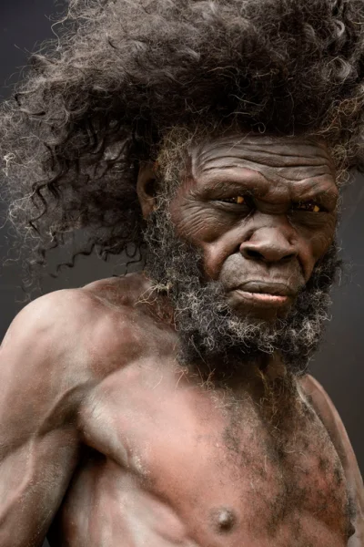 lewoprawo - Rekonstrukcja tego, jak wyglądał pierwszy człowiek, 160 tys. lat temu. Mu...