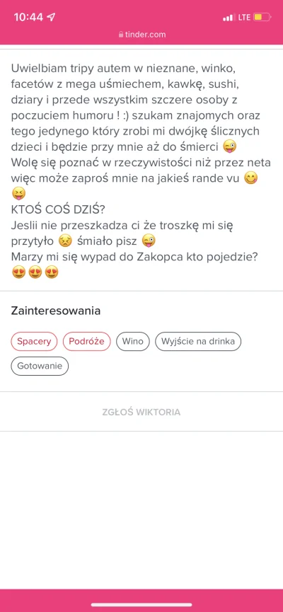 Onaaa20 - Nie rozumiem jednego, bo widuje różowe na Tinderze, które siedzą już tam ki...