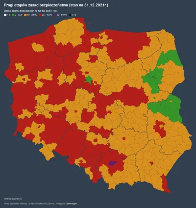 Matt_888 - SYTUACJA PANDEMICZNA W POLSCE W PODZIALE NA POWIATY

Pełne dane, interak...