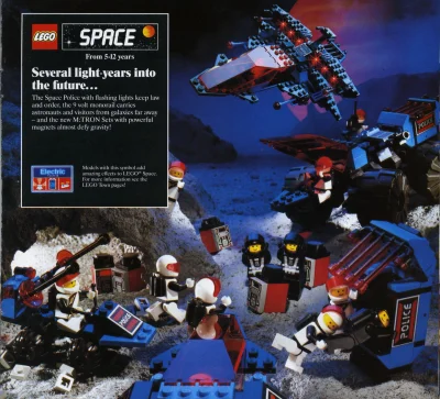 rukh - Dostałem w spadku zestawy z lat 80 Lego Blacktron (złoczyńcy) i Lego Space Pol...