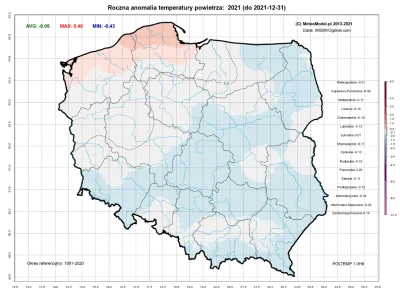 KubaGrom - Ze wstępnych danych wychodzi, że rok 2021 miał średnią temperaturę prawie ...