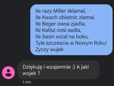 Exodusss - Wysłałem jakimś losowym ludziom z ogloszeń na olx cringowe życzenia na now...