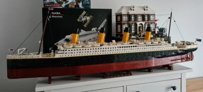 l_lucky - Titanic wreszcie ukończony! Kawał statku! Robi mega wrażenie. Teraz już cze...