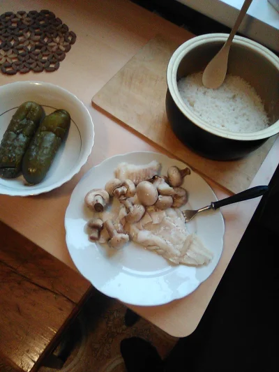 anonymous_derp - Dzisiejsze śniadanie: Gotowany ryż, duszony filet dorszowy, duszone ...