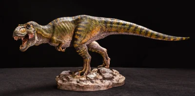 osetnik - No i ani tyranozaury ani inne dinozaury nie poruszały się w podstawie piono...