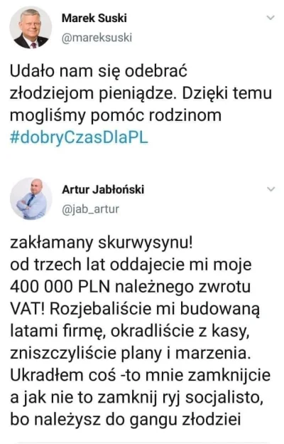 k.....s - Pewien człowiek na Twitterze kiedyś dobrze podsumował tę ludzką szmatę.