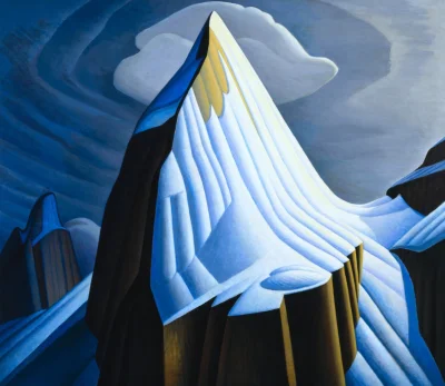 Borealny - Lawren Stewart Harris (Kanadyjczyk, 1885–1970)
Mt. Lefroy, 1930

Olej na p...