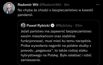 jaroty - Etap 1:
Nie było żadnego pegasusa, 
przestańcie manipulować! 

Etap 2:
Hehe ...